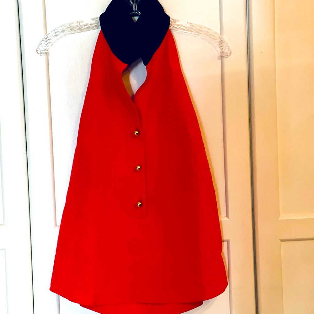 NWOT ❣️ Red Jagger Halter Top XS - Picture 8 of 11